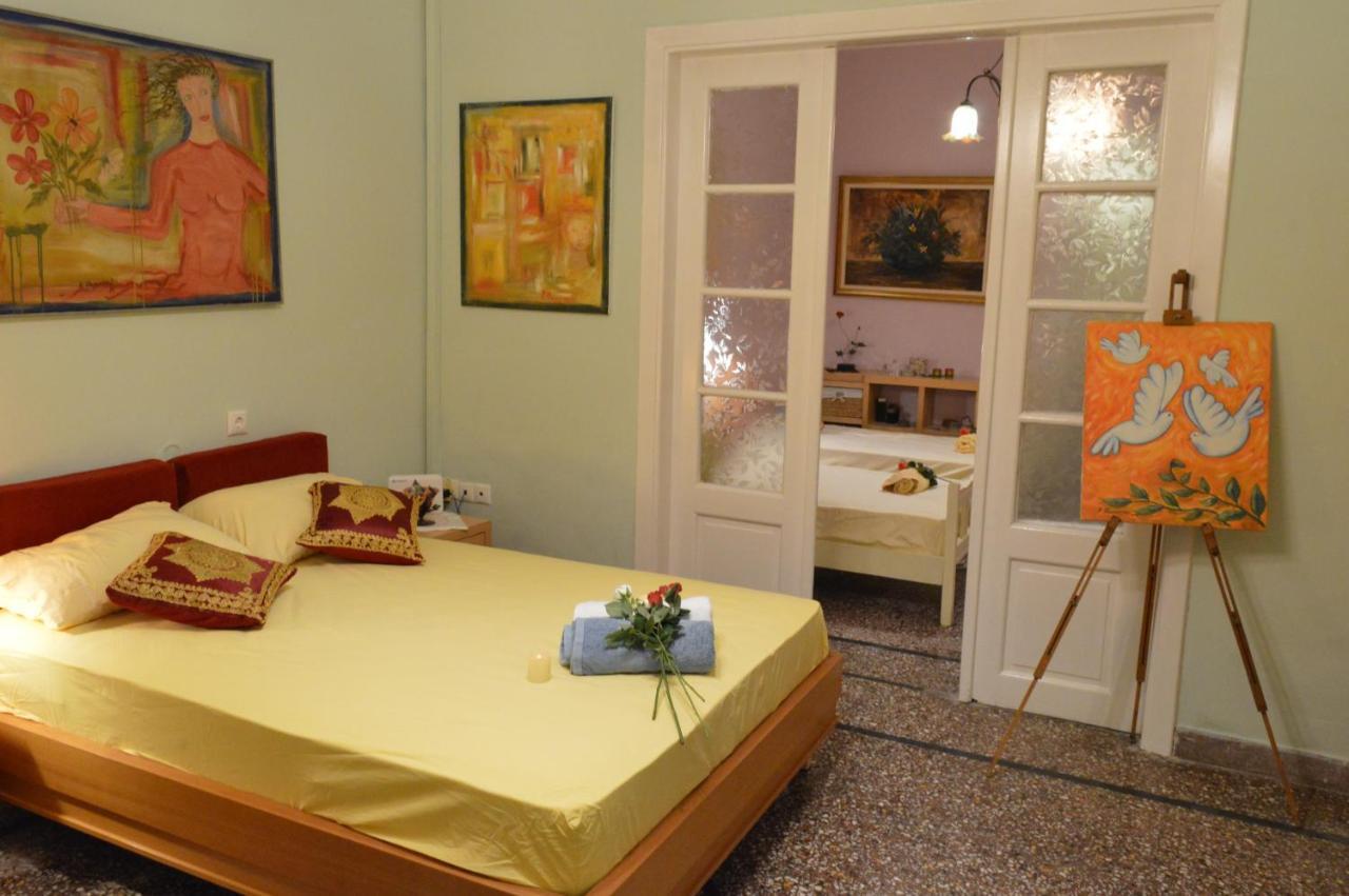 Apartament Pireas Port Next To Metro Artistic House Zewnętrze zdjęcie
